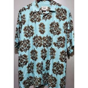 BUNGALOW JOE BUTTON UP Shirt XL